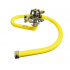 Surtek Aspersor Estacionario con Base 130316, 3/4", Giratorio, Amarillo