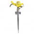 Surtek Aspersor con Estaca 130319, 3/4", Giratorio, Amarillo