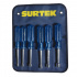 Surtek Juego de Desarmadores D3500S, 6 Piezas, Azules