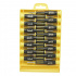 Surtek Juego de Desarmadores DJY03, 15 Piezas, Negro/Amarillo