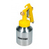 Surtek Pistola de Baja Presión para Pintar PPB2, 50PSI, 1.3 mm, 1L, Cromado/Amarillo