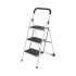 Escalera Plegable Surtek SYS-ETT-3, Acero, 1.13 Metros, 3 Peldaños, hasta 160Kg  1