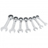 Surtek Juego de Llave Combinada 100577, 7 Piezas, Acero Cromado