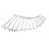 Surtek Juego de Llave Combinada 1051ME, 6-30mm, 16 Piezas, Acero Cromado
