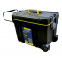 Surtek Caja de Herramientas 125103, 2 Compartimentos, Negro/Amarillo