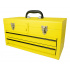 Surtek Caja de Herramientas 125107, 3 Compartimentos, Amarillo - Imagen adicional 3