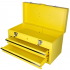 Surtek Caja de Herramientas 125107, 3 Compartimentos, Amarillo
