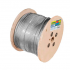 Surtek Cable de acero CA2116, 7 x 19 hilos, 1/2", 76 Metros