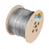 Surtek Bobina de Cable de Acero con Grillete CAP148, 1/4", 300 Metros, Acero