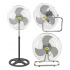 Surtek Ventilador VE18, 3 Velocidades, 18", Plata