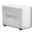 Synology DiskStation DS216j NAS de 2 Bahías, 0TB, max. 16TB, Marvell Armada 385 88F6820 1.00GHz, USB 3.0, Plata  6
