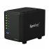Synology Servidor NAS DiskStation DS416slim de 4 Bahías, max. 8TB, 2x USB 3.0 - no incluye Discos  2