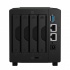 Synology Servidor NAS DiskStation DS416slim de 4 Bahías, max. 8TB, 2x USB 3.0 - no incluye Discos  4