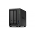 Synology Servidor NAS DiskStation DS723+ de 2 Bahías, AMD Ryzen R1600 2.60GHz, 2GB DDR4, 1x USB 3.2, Negro ― No Incluye Discos  1