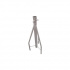Syscom Tramo de Remate Galvanizado por Inmersión SCZ-30-PG, Gris