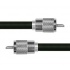 Syscom Cable Coaxial UHF Macho - UHF Macho, 0.32 Metros, Negro  1
