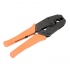 Syscom Pinzas Ponchadoras SYS-RG-11CT, RG-11, Negro/Naranja  2