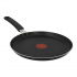 T-Fal Comal para Crepas Hard Titanium Plus, 25cm, Antiadherente, Negro/Rojo  5