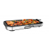 T-Fal Parrilla Eléctrica CB631DU0, 1 Quemador, Antiadherente, 1500W, Negro/Plata