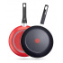 T-Fal Sartén Simply Cook, 20cm, Antiadherente, Rojo  2