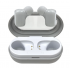 T2go Audífonos Intrauriculares con Micrófono Dux, Inalámbrico, Bluetooth, USB-C, Gris