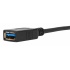 Targus Cable USB C Macho - USB A Hembra, 15cm, Negro - Imagen adicional 3