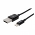 Targus Cable Lightning Macho - USB A Macho, 1 Metro, Negro  3