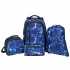 Targus Juego de Mochilas Galaxia, 25L, 4 Piezas, Negro/Azul  1