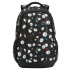 Targus Juego de Mochilas Flores, 25L, 4 Piezas, Negro/Blanco - Imagen adicional 1