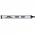 Targus Docking Station DOCK423TT USB C, 2x USB, 1x USB C, 1x RJ-45, 2x HDMI, 1x SD, Plata  5