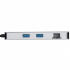 Targus Docking Station DOCK423TT USB C, 2x USB, 1x USB C, 1x RJ-45, 2x HDMI, 1x SD, Plata  7