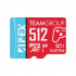 Memoria Flash Team Group APEX, 512GB MicroSDXC UHS Clase 10  1