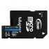 Memoria Flash Team Group Elite A1, 64GB MicroSD UHS-I Clase 3, con Adaptador SD  2