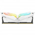 Kit Memoria RAM Team Group Night Hawk RGB DDR4, 4000MHz, 16GB (2x 8GB), Non-ECC, CL18, Blanco  1