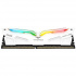 Kit Memoria RAM Team Group Night Hawk RGB DDR4, 4000MHz, 16GB (2x 8GB), Non-ECC, CL18, Blanco  4