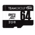 Memoria Flash Team Group, 64GB, MicroSDXC UHS-I Clase 10, con Adaptador  1