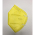 Tech House Cubrebocas KN95, Amarillo, 1 Pieza  1