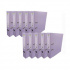 Techmakro Carpeta con Arillo KITCARP10LVP, para 650 Hojas de Tamaño Carta, 10 Piezas