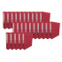 Techmakro Carpeta con Arillo KITCARP25VN, para 650 Hojas de Tamaño Carta, 25  Piezas