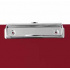 Techmakro Tabla de Cartón/PVC con Agarrapapeles, Tamaño Carta, Rojo  3