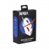 Mouse Gamer TechZone Óptico NASA NS-GM03, Alámbrico, USB, 6000DPI, Blanco/Azul  6