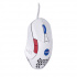 Mouse Gamer TechZone Óptico NASA NS-GM03, Alámbrico, USB, 6000DPI, Blanco/Azul  2