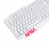Kit Gamer de Teclado y Mouse TechZone Nasa NS_GC01, Alámbrico, USB 2.0, Blanco (Inglés)  3