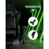TechZone Silla Gamer Xbox Essential, hasta 120kg, Negro/Gris  7