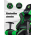 Techzone Silla Gamer Xbox Essential, hasta 120Kg, Negro/Verde  9