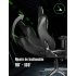 TechZone Silla Gamer Pro Xbox, hasta 120kg, Blanco/Negro  8