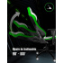 TechZone Silla Gamer Pro Xbox, hasta 120kg, Blanco/Verde  7