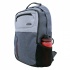 TechZone Mochila de Nylon/Poliéster Newton para Laptop 17", Negro/Gris  3