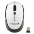 Mouse Ergonómico TechZone Óptico TZ19MOU01-INA, Inalámbrico, USB, 1600DPI, Negro/Plata  1