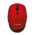 Mouse Ergonómico TechZone Óptico TZ19MOU01-INA, Inalámbrico, USB, 1600DPI, Rojo  1